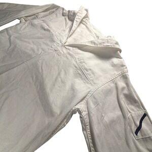 Vintage‎ US Navy Sailor Uniform Jumper Top White Long Sleeve Military